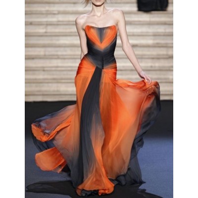 Vibrant Color Dress HF2116-04-04 Vibrant Color Dress HF2116-04-04