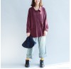 autumn warm burgundy vintage cotton short coats plus size batwing sleeve jackets